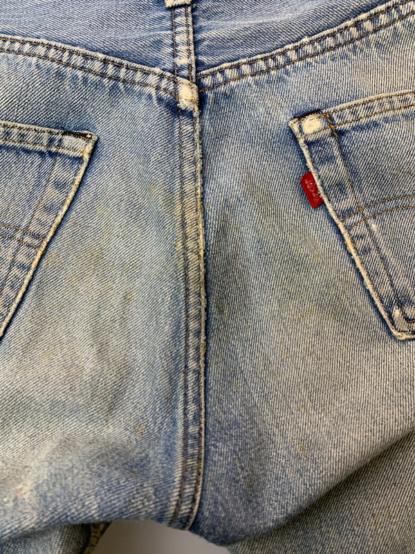 【現状渡し品】【メンズ】 LEVI'S リーバイス 80S 501 DENIM PANT デニムパンツ ボトムス 157-260630-zi-18-min サイズ：不鮮明 カラー：インディゴ 万代Net店