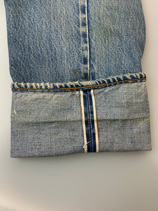 【現状渡し品】【メンズ】 LEVI'S リーバイス 80S 501 DENIM PANT デニムパンツ ボトムス 157-260630-zi-18-min サイズ：不鮮明 カラー：インディゴ 万代Net店