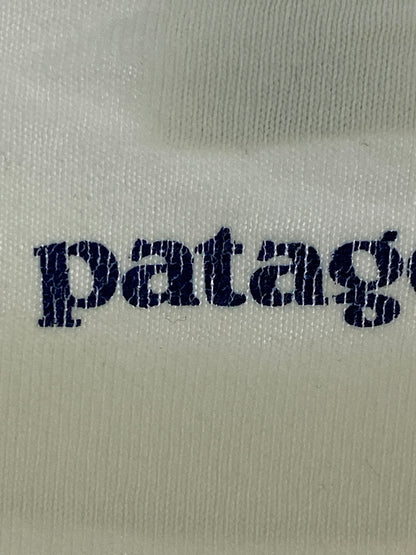 【現状渡し品】【メンズ】 PATAGONIA パタゴニア 90's BENEFICIAL L/S TEE 90年代 ロングスリーブTシャツ 長袖Tシャツ トップス 146-260701-yn-26-min サイズ：M カラー：ホワイト 万代Net店