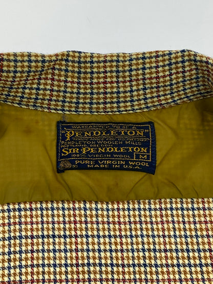 【中古品】【メンズ】 PENDLETON ペンドルトン 50's BOARD SHIRT 50年代 ボードシャツ 長袖シャツ トップス 146-260701-yn-29-min サイズ：M カラー：ブラウン系 万代Net店