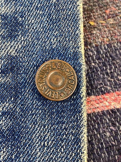 【現状渡し品】【メンズ】 LEVI'S リーバイス 60's 559XX DENIM JACKET 60年代 デニムジャケット アウター 146-260701-yn-31-min サイズ：40 カラー：インディゴ 万代Net店