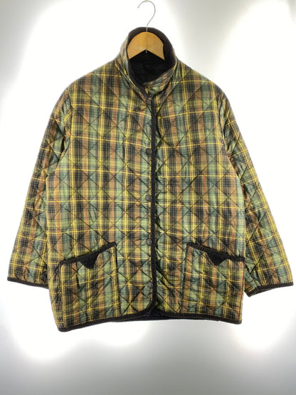 【中古品】【メンズ】 JOHN PARARIDGE ジョン パートリッジ CHECK QUILTING JACKET チェック キルティング ジャケット メンズ アウター 146-260703-hu-18-min サイズ：S カラー：グリーン/イエロー/オリーブ（チェック） 万代Net店