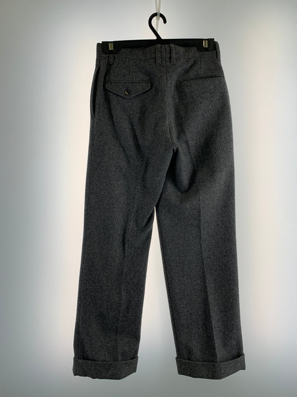 【現状渡し品】【メンズ】 BARNSTORMER バーンストーマー WOOL PANTS ウールパンツ メンズ ボトムス 157-260709-hu-29-min サイズ：S カラー：グレー 万代Net店