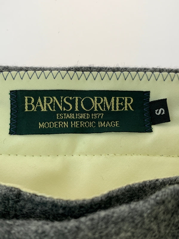 【現状渡し品】【メンズ】 BARNSTORMER バーンストーマー WOOL PANTS ウールパンツ メンズ ボトムス 157-260709-hu-29-min サイズ：S カラー：グレー 万代Net店