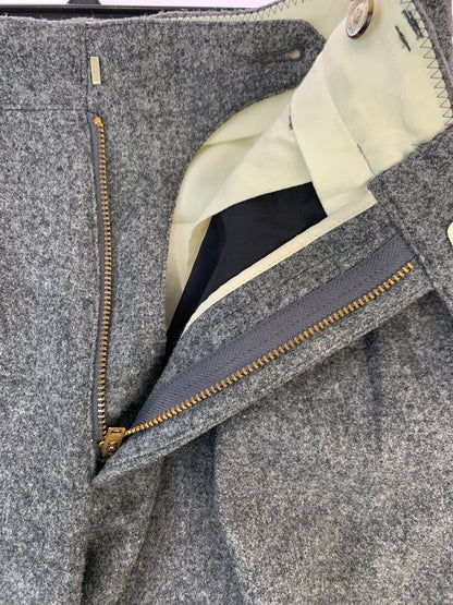 【現状渡し品】【メンズ】 BARNSTORMER バーンストーマー WOOL PANTS ウールパンツ メンズ ボトムス 157-260709-hu-29-min サイズ：S カラー：グレー 万代Net店