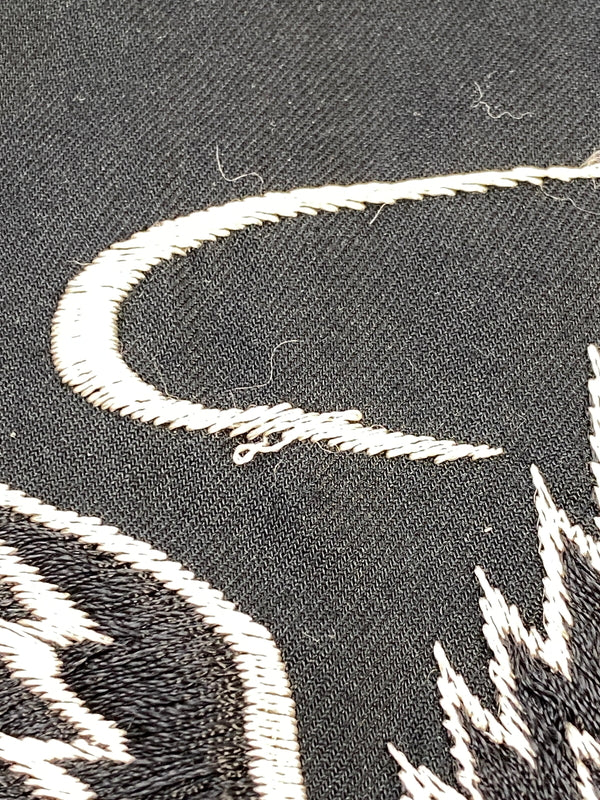 【中古品】【メンズ】 TOYO ENTERPRISE 東洋エンタープライズ S/S SUKA RAYON SHIRT TT31748 ショートスリーブ スカ レーヨンシャツ 鷲刺繍 半袖シャツ トップス 145-260701-yn-23-min サイズ：M カラー：ブラック 万代Net店