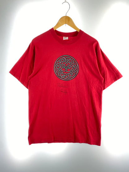 【現状渡し品】【メンズ】 KING CRIMSON キングクリムゾン 90S DISCIPLINE TEE 半袖Tシャツ ショートスリーブ ヴィンテージ 146-260718-AS-37-min サイズ：L カラー：レッド 万代Net店