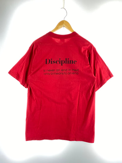 【現状渡し品】【メンズ】 KING CRIMSON キングクリムゾン 90S DISCIPLINE TEE 半袖Tシャツ ショートスリーブ ヴィンテージ 146-260718-AS-37-min サイズ：L カラー：レッド 万代Net店