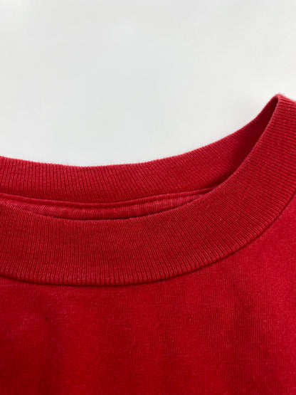 【現状渡し品】【メンズ】 KING CRIMSON キングクリムゾン 90S DISCIPLINE TEE 半袖Tシャツ ショートスリーブ ヴィンテージ 146-260718-AS-37-min サイズ：L カラー：レッド 万代Net店