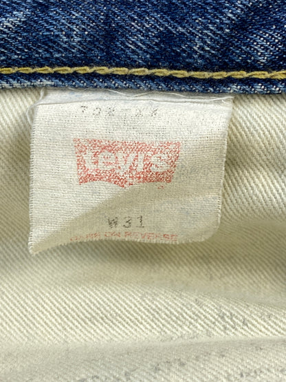 【中古品】【メンズ】 LEVI'S リーバイス 90S 日本製 702 DENIM PANTS 90年代 デニムパンツ メンズ ボトムス 157-260706-KS-16-min サイズ：W31 L36 カラー：ブルー 万代Net店