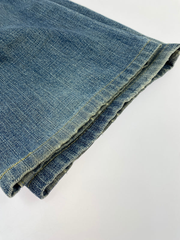 【中古品】【メンズ】 LEVI'S リーバイス 90S 日本製 702 DENIM PANTS 90年代 デニムパンツ メンズ ボトムス 157-260706-KS-16-min サイズ：W31 L36 カラー：ブルー 万代Net店