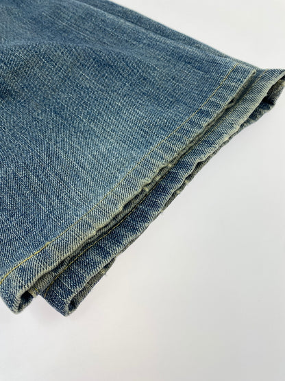 【中古品】【メンズ】 LEVI'S リーバイス 90S 日本製 702 DENIM PANTS 90年代 デニムパンツ メンズ ボトムス 157-260706-KS-16-min サイズ：W31 L36 カラー：ブルー 万代Net店