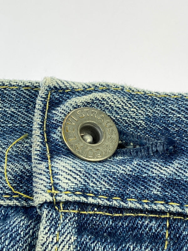 【中古品】【メンズ】 LEVI'S リーバイス 90S 日本製 702 DENIM PANTS 90年代 デニムパンツ メンズ ボトムス 157-260706-KS-16-min サイズ：W31 L36 カラー：ブルー 万代Net店