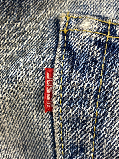 【中古品】【メンズ】 LEVI'S リーバイス 90S 日本製 702 DENIM PANTS 90年代 デニムパンツ メンズ ボトムス 157-260706-KS-16-min サイズ：W31 L36 カラー：ブルー 万代Net店