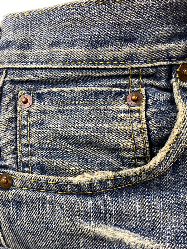 中古品】【メンズ】 LEVI'S リーバイス 90S 日本製 702 DENIM PANTS 90