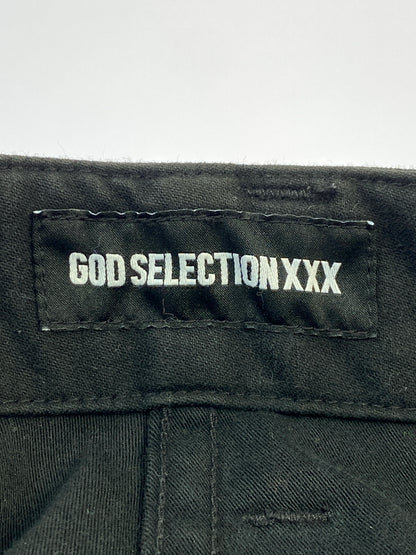 【現状渡し品】【メンズ】 GOD SELECTION XXX ゴッドセレクショントリプルエックス CARGO PANTS カーゴパンツ メンズ ボトムス 153-260706-KS-13-min サイズ：L カラー：ブラック 万代Net店