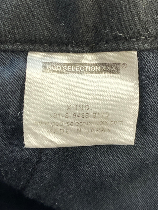 【現状渡し品】【メンズ】 GOD SELECTION XXX ゴッドセレクショントリプルエックス CARGO PANTS カーゴパンツ メンズ ボトムス 153-260706-KS-13-min サイズ：L カラー：ブラック 万代Net店
