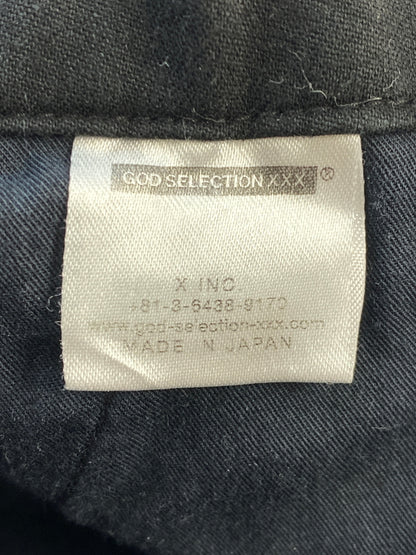 【現状渡し品】【メンズ】 GOD SELECTION XXX ゴッドセレクショントリプルエックス CARGO PANTS カーゴパンツ メンズ ボトムス 153-260706-KS-13-min サイズ：L カラー：ブラック 万代Net店