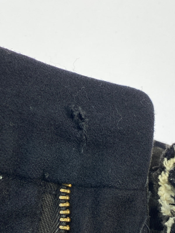 【現状渡し品】【メンズ】 U.S.NAVY ユーエス・ネイビー 40-50S WOOL SAILOR PANTS 1940年代～1950年代 ウール セーラーパンツ メンズ ボトムス 157-260706-KS-18-min カラー：ブラック 万代Net店