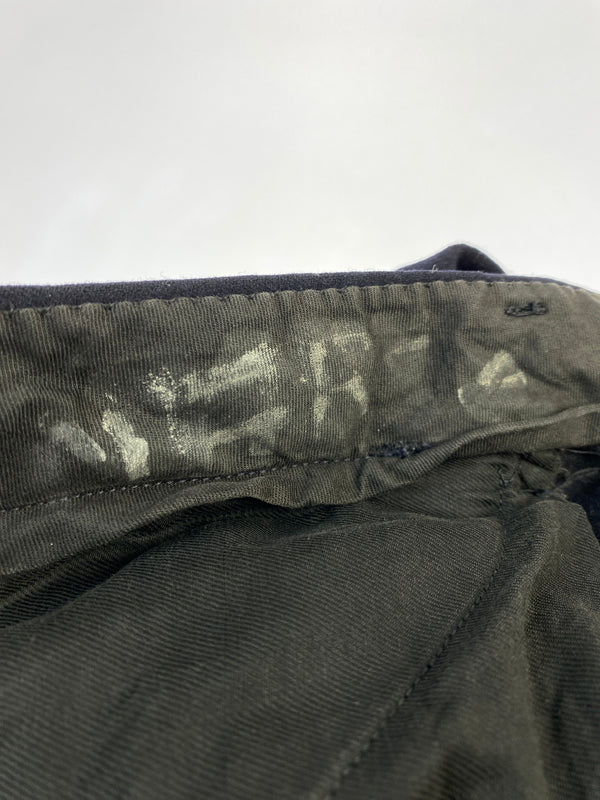 【現状渡し品】【メンズ】 U.S.NAVY ユーエス・ネイビー 40-50S WOOL SAILOR PANTS 1940年代～1950年代 ウール セーラーパンツ メンズ ボトムス 157-260706-KS-18-min カラー：ブラック 万代Net店