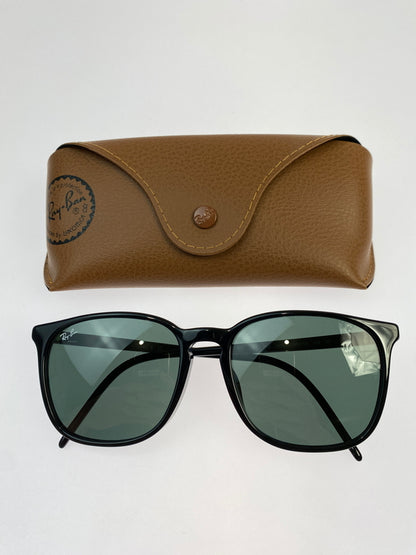 【中古品】【メンズ】 RAY-BAN レイバン SUNGLASSES サングラス RB4387F アイウェア 203-260702-hu-06-min サイズ：55□18 145 カラー：ブラック 万代Net店