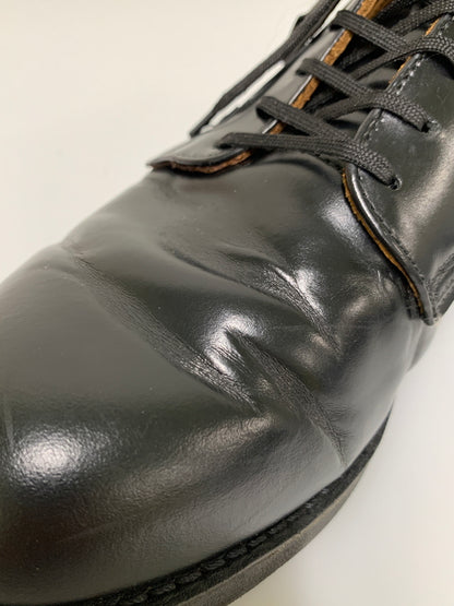 【中古品】【メンズ】 RED WING レッドウィング POSTMAN OXFORD 101 ポストマン オックスフォード 靴 164-260701-yn-06-min サイズ：25.5cm カラー：ブラック 万代Net店