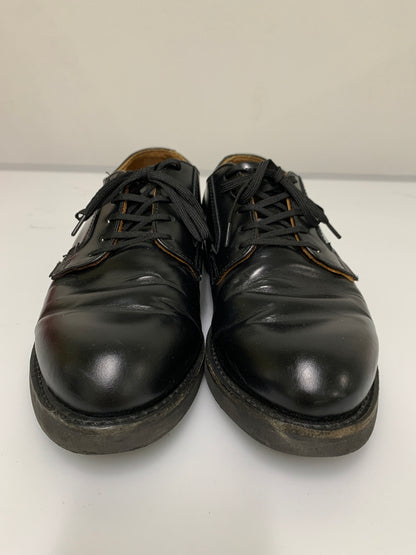 【中古品】【メンズ】 RED WING レッドウィング POSTMAN OXFORD 101 ポストマン オックスフォード 靴 164-260701-yn-06-min サイズ：25.5cm カラー：ブラック 万代Net店