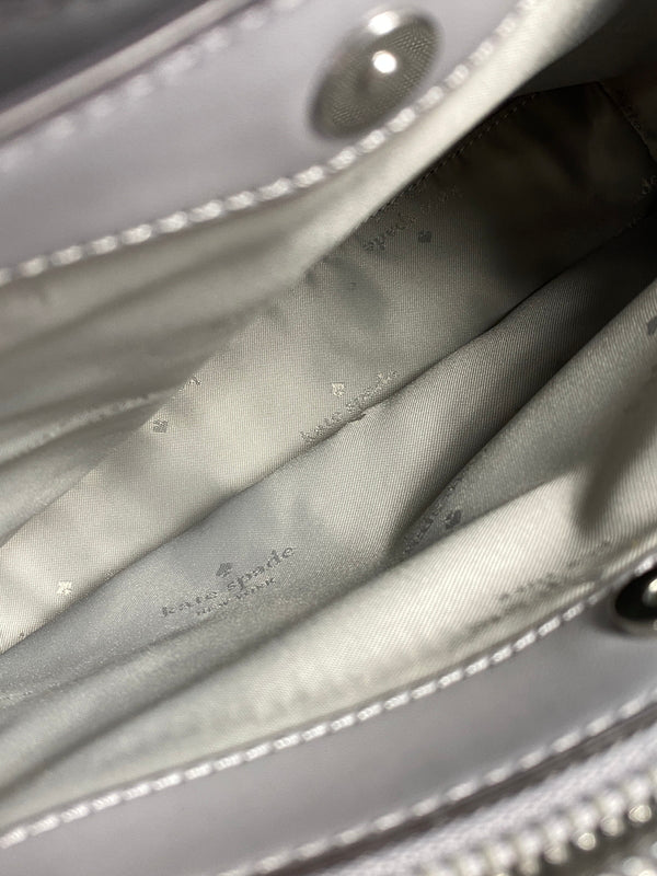 【中古品】【メンズ】 KATE SPADE ケイトスペード HAND BAG ハンドバッグ ショルダーバッグ カバン 188-260702-hu-11-min カラー：グレー 万代Net店