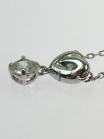 【中古品】【レディース】 SWAROVSKI スワロフスキー HEART MOTIF NECKLESS ハート モチーフ ネックレス レディース アクセサリー ペンダント 193-260702-hu-04-min カラー：シルバー 万代Net店
