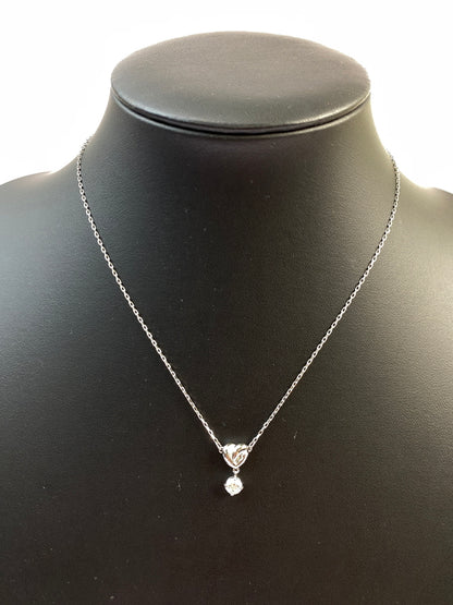 【中古品】【レディース】 SWAROVSKI スワロフスキー HEART MOTIF NECKLESS ハート モチーフ ネックレス レディース アクセサリー ペンダント 193-260702-hu-04-min カラー：シルバー 万代Net店
