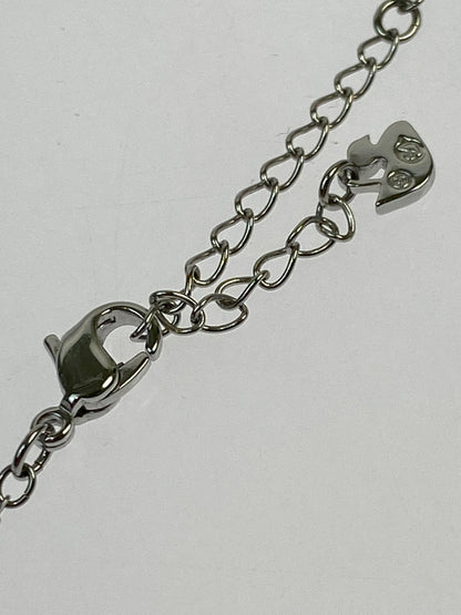【中古品】【レディース】 SWAROVSKI スワロフスキー HEART MOTIF NECKLESS ハート モチーフ ネックレス レディース アクセサリー ペンダント 193-260702-hu-04-min カラー：シルバー 万代Net店
