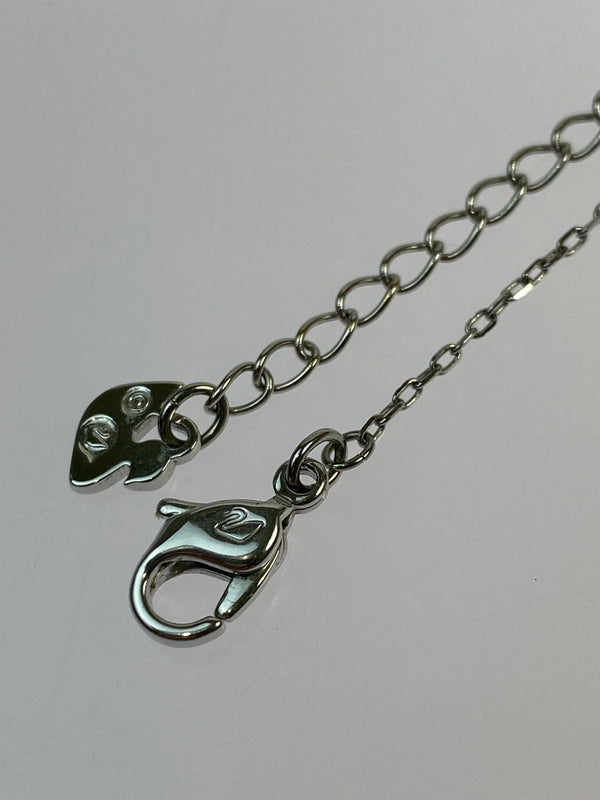 【中古品】【レディース】 SWAROVSKI スワロフスキー HEART MOTIF NECKLESS ハート モチーフ ネックレス レディース アクセサリー ペンダント 193-260702-hu-04-min カラー：シルバー 万代Net店