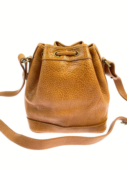 【中古品】【レディース】 RALPH LAUREN ラルフローレン 巾着ショルダーバッグ レディース 188-260702-hu-10-min カラー：ブラウン 万代Net店