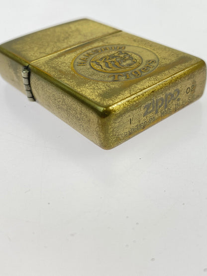 【中古品】【メンズ】 ZIPPO ジッポ 阪神タイガース オイルライター 喫煙グッズ 206-260702-hu-07-min カラー：ゴールド 万代Net店
