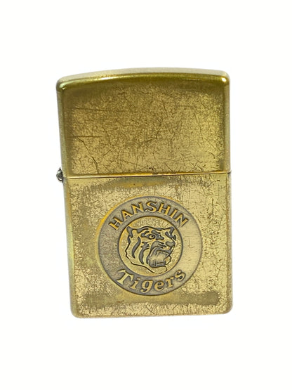【中古品】【メンズ】 ZIPPO ジッポ 阪神タイガース オイルライター 喫煙グッズ 206-260702-hu-07-min カラー：ゴールド 万代Net店