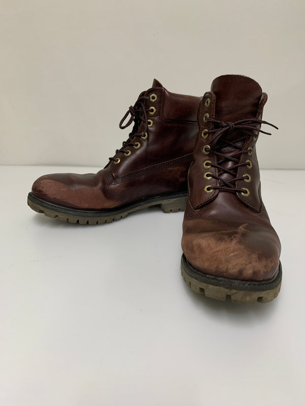 【現状渡し品】【メンズ】 TIMBERLAND ティンバーランド 6INCH PREMIUM BOOTS 6559A 6インチ プレミアム ブーツ 靴 163-260701-yn-03-min サイズ：9 1/2 W カラー：ブラウン系 万代Net店
