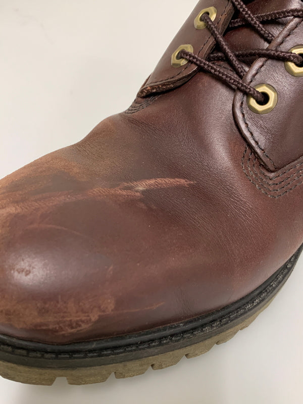 【現状渡し品】【メンズ】 TIMBERLAND ティンバーランド 6INCH PREMIUM BOOTS 6559A 6インチ プレミアム ブーツ 靴 163-260701-yn-03-min サイズ：9 1/2 W カラー：ブラウン系 万代Net店
