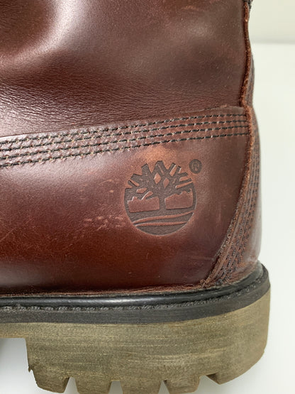 【現状渡し品】【メンズ】 TIMBERLAND ティンバーランド 6INCH PREMIUM BOOTS 6559A 6インチ プレミアム ブーツ 靴 163-260701-yn-03-min サイズ：9 1/2 W カラー：ブラウン系 万代Net店