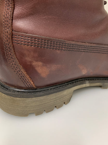 【現状渡し品】【メンズ】 TIMBERLAND ティンバーランド 6INCH PREMIUM BOOTS 6559A 6インチ プレミアム ブーツ 靴 163-260701-yn-03-min サイズ：9 1/2 W カラー：ブラウン系 万代Net店