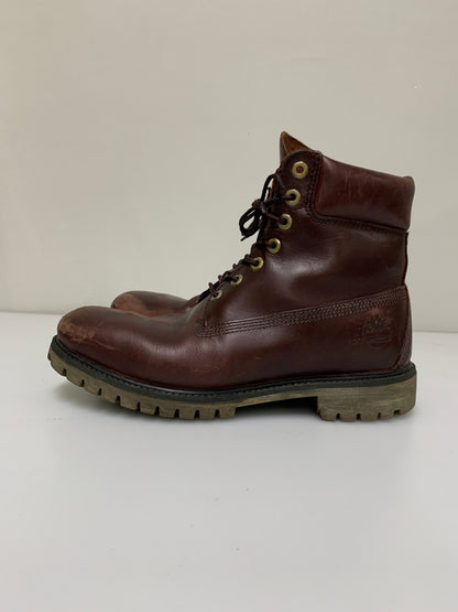【現状渡し品】【メンズ】 TIMBERLAND ティンバーランド 6INCH PREMIUM BOOTS 6559A 6インチ プレミアム ブーツ 靴 163-260701-yn-03-min サイズ：9 1/2 W カラー：ブラウン系 万代Net店
