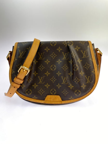 【中古品】【メンズ】 LOUIS VUITTON ルイヴィトン モノグラム メニルモンタンPM M40474 DU0142 ショルダーバッグ カバン 179-260702-hu-15-min カラー：ブラウン系 万代Net店