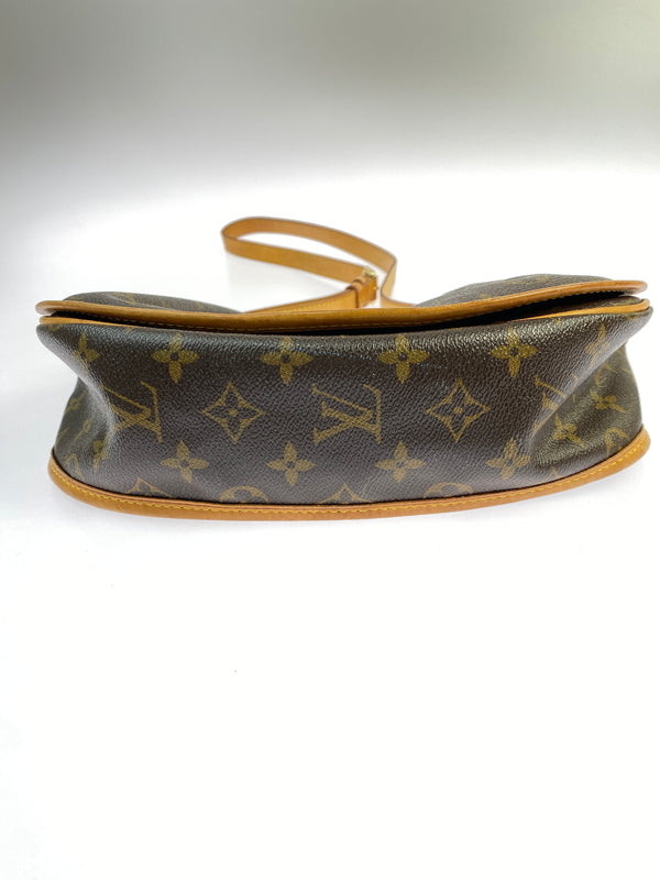 【中古品】【メンズ】 LOUIS VUITTON ルイヴィトン モノグラム メニルモンタンPM M40474 DU0142 ショルダーバッグ カバン 179-260702-hu-15-min カラー：ブラウン系 万代Net店