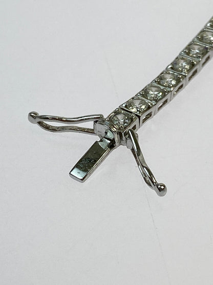【中古品】【メンズ/レディース】 USED テニスブレスレット アクセサリー 193-260702-hu-05-min カラー：シルバー 万代Net店