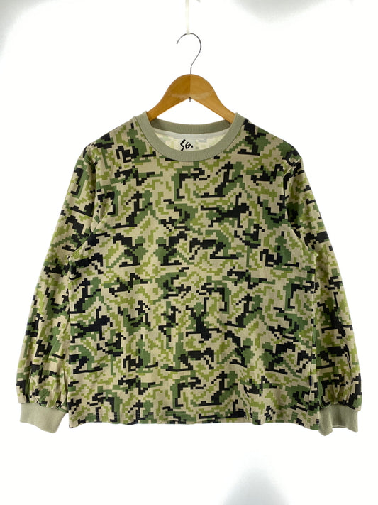 【中古品】【メンズ】 SPECIAL GUEST スペシャルゲスト CAMO L S TEE カモ ロングスリーブティーシャツ SG24AW-05 メンズ Tシャツ 142-260702-hu-20-min カラー：グリーン系（カモ） 万代Net店