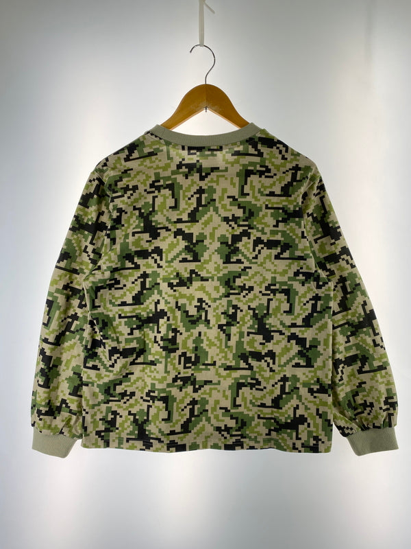 【中古品】【メンズ】 SPECIAL GUEST スペシャルゲスト CAMO L S TEE カモ ロングスリーブティーシャツ SG24AW-05 メンズ Tシャツ 142-260702-hu-20-min カラー：グリーン系（カモ） 万代Net店