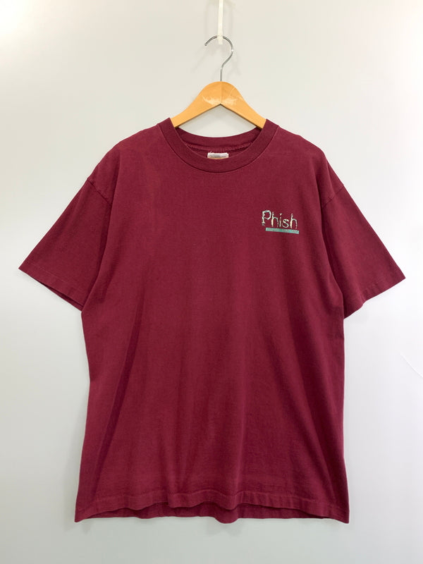 【現状渡し品】【メンズ】 PHISH フィッシュ HOLIDAY TOUR 1994 TEE 半袖Tシャツ ショートスリーブ 146-260711-AS-13-min サイズ：XL カラー：パープル 万代Net店