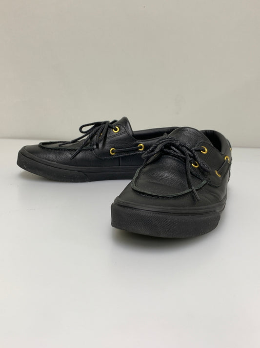 【中古品】【メンズ】 VANS バンズ 2 EYELET 507698 アイレット デッキシューズ 靴 163-260701-yn-01-min サイズ：27.5cm カラー：ブラック 万代Net店