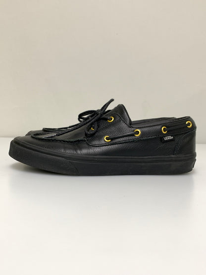 【中古品】【メンズ】 VANS バンズ 2 EYELET 507698 アイレット デッキシューズ 靴 163-260701-yn-01-min サイズ：27.5cm カラー：ブラック 万代Net店