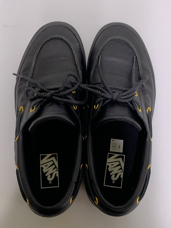【中古品】【メンズ】 VANS バンズ 2 EYELET 507698 アイレット デッキシューズ 靴 163-260701-yn-01-min サイズ：27.5cm カラー：ブラック 万代Net店