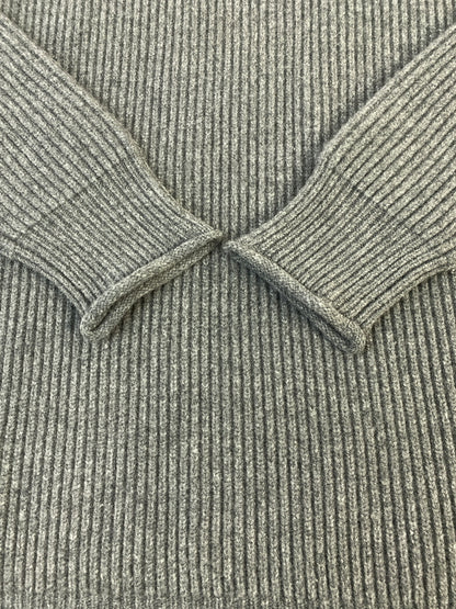 【中古品】【メンズ】 EDDIE BAUER エディー バウアー WOOL SWEATER ウール セーター EB0102-M1010 メンズ ニット トップス 144-260703-hu-12-min サイズ：XL カラー：グレー 万代Net店